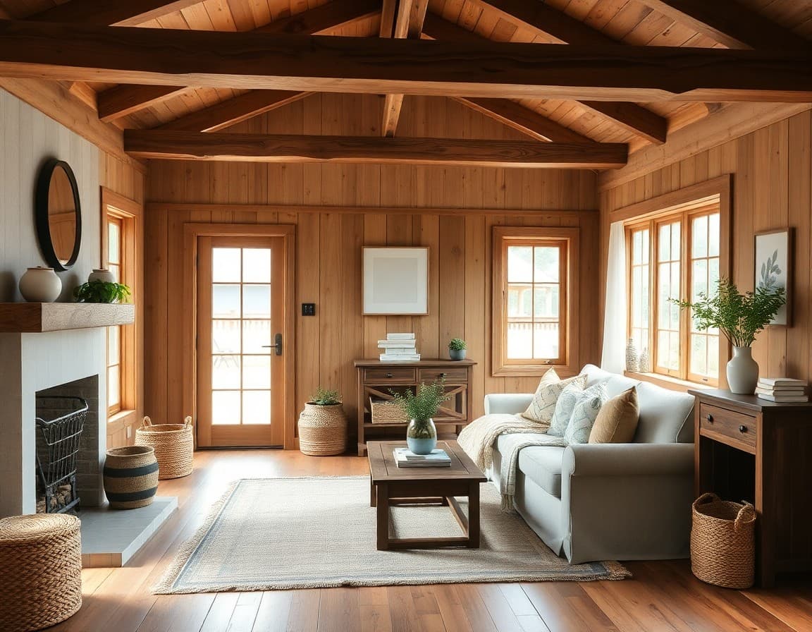 Farmhouse AI Interior Style